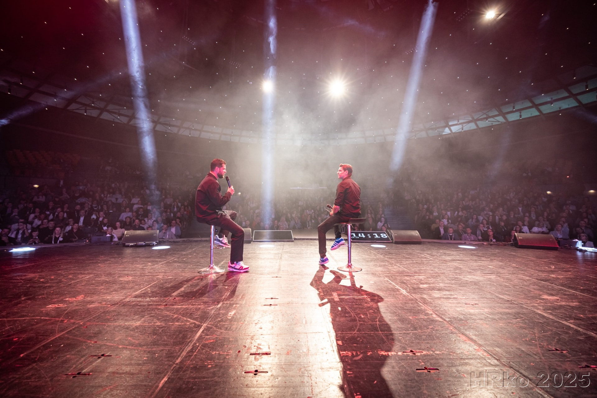 Rozhovor na hlavní stage HRko